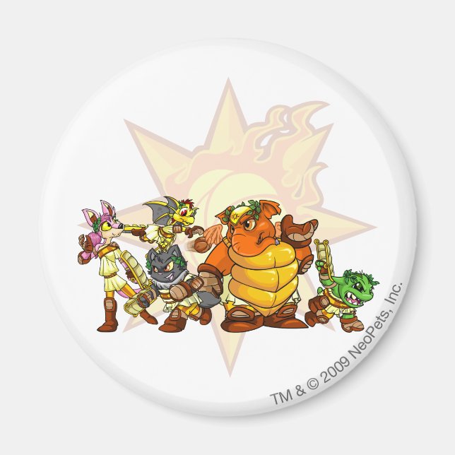 Team Altador Group Magnet (Front)