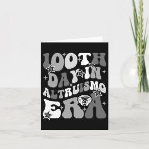 Team Altruismo Givers Happy 100th Day Of School Rc Card