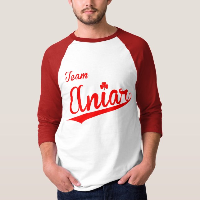 Team Aniar Red T-Shirt (Front)