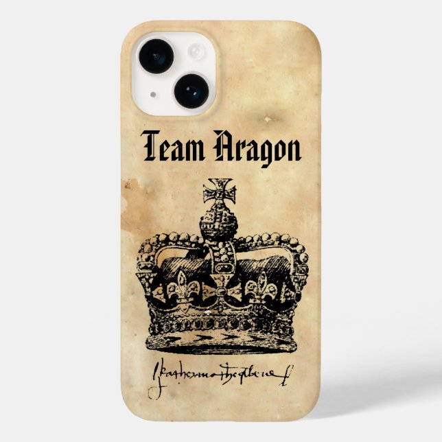 Team Aragon - Catherine of Aragon Crown Case-Mate  Case-Mate iPhone Case (Back)