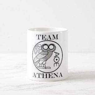 Team Athena (Engravers Font) Coffee Mug