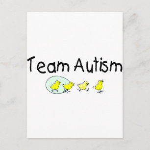Team Autism (Chicks) Postcard