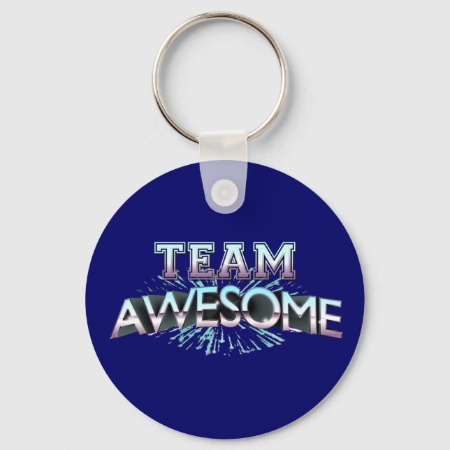 Team Awesome Key Ring (Front)