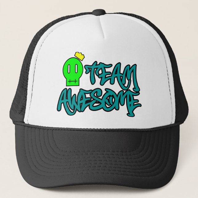 Team Awesome Trucker Hat (Front)
