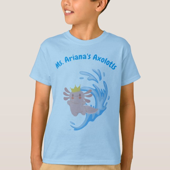 Team Axolotl's Shirt Version 1 (Front)