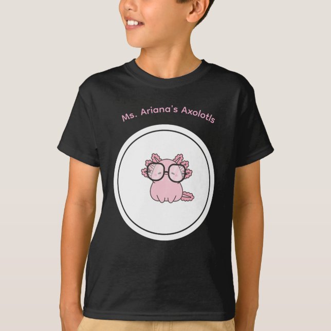 Team Axolotls Shirt Version 3 (Front)