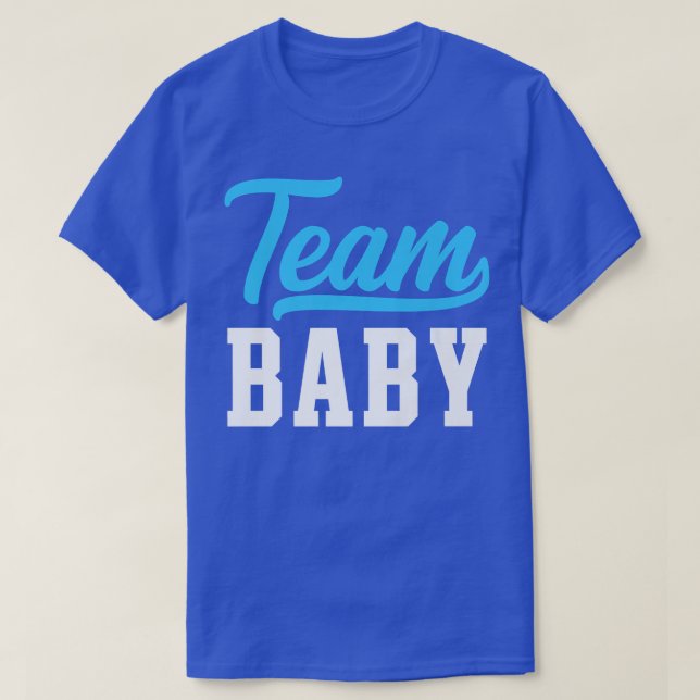 Team Baby New Baby Pregnancy Announcement 742 T-Shirt (Design Front)