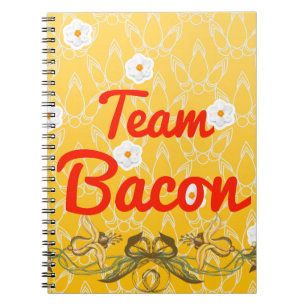Team Bacon Spiral Notebook