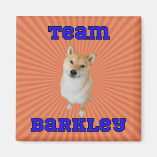 Team Barkley - 2 Inch Square Magnet
