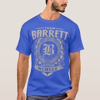 Team BARRETT Lifetime Member Vintage BARRETT Famil T-Shirt