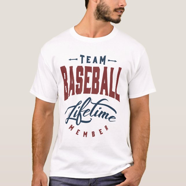 Team Baseball T-Shirt (Front)