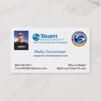 Team Beachbody Business Card