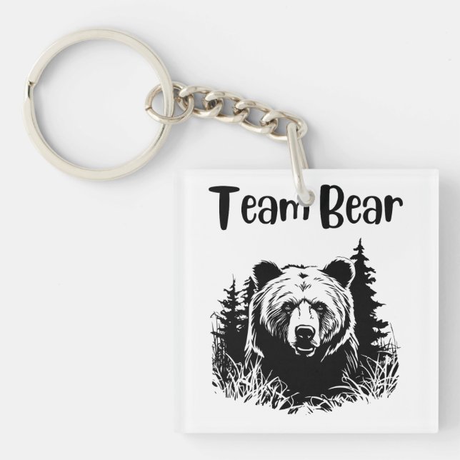 Team Bear Key Ring (Front)