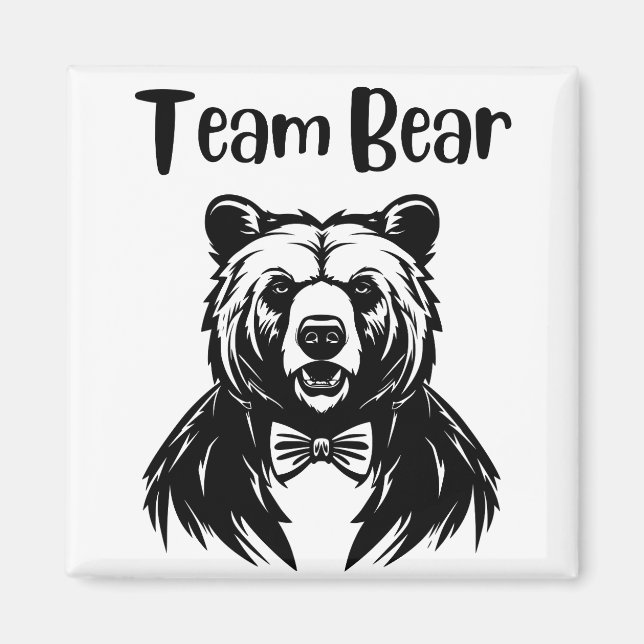 Team Bear Magnet (Front)