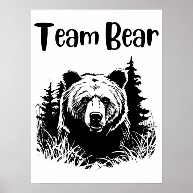 Team Bear Poster (Front)