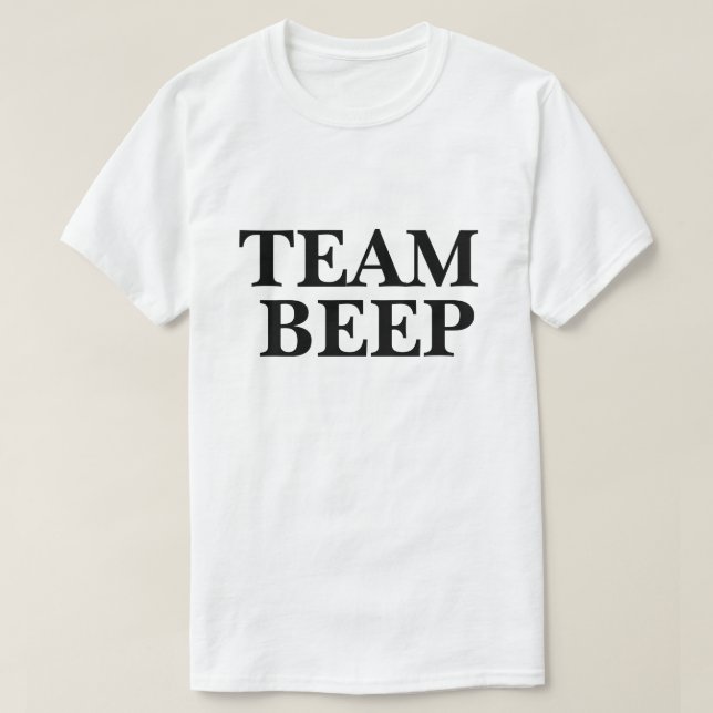 Team Beep Men's T-Shirt (Design Front)