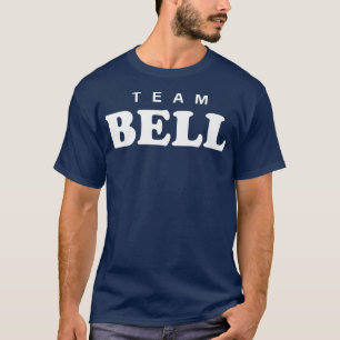 Team Bell Personalised Surname Bride Groom Family T-Shirt