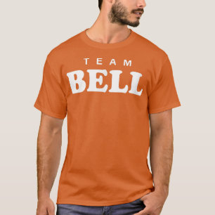 Team Bell Personalised Surname Bride Groom Family  T-Shirt