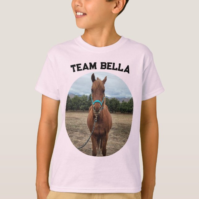 Team Bella Kids T Shirt (Front)