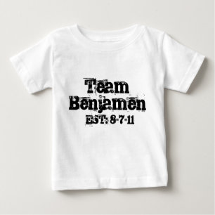 Team Benjamen infant Baby T-Shirt