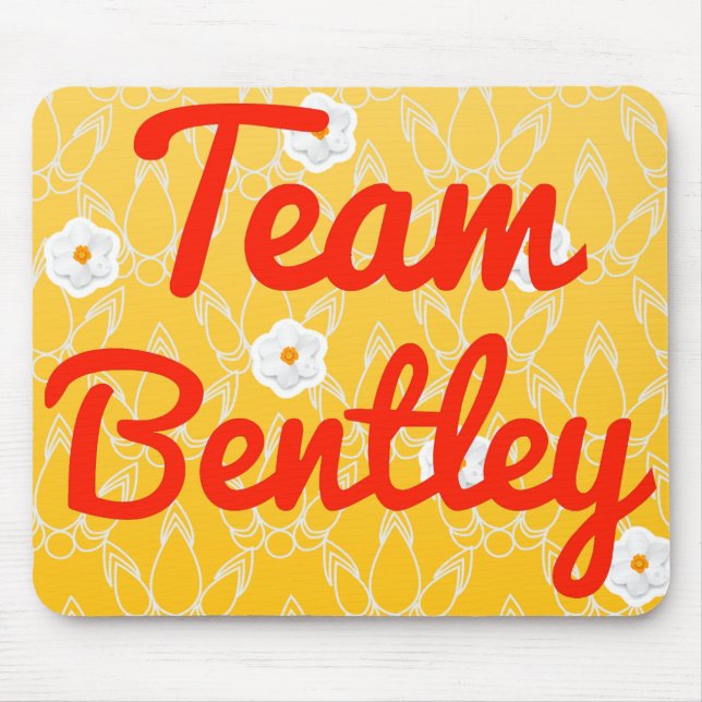 Team Bentley Mouse Pad (Front)