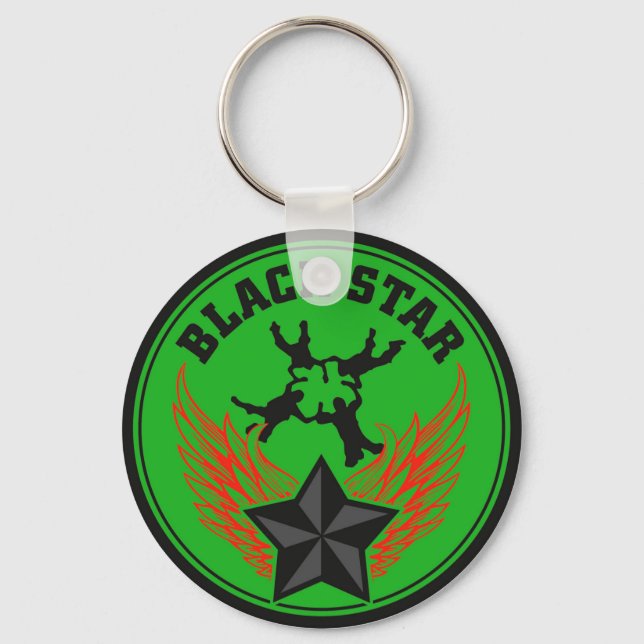 Team Blackstar Skydiving Keychain (Front)