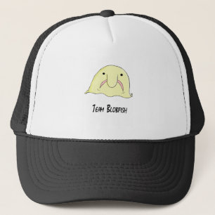 team blob trucker hat