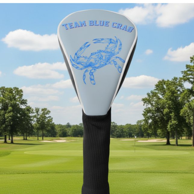 team  blue crab golf head cover (Creator Uploaded)