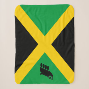 Team Bobsled Jamaica Sherpa Blanket