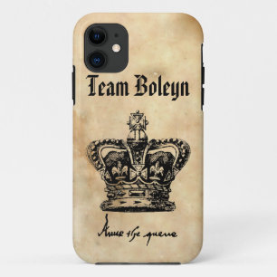 Team Boleyn - Anne's Crown & Signature Case-Mate iPhone Case