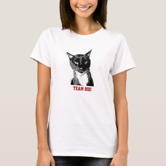 "Team Boo" Tuxedo Cat T-shirt