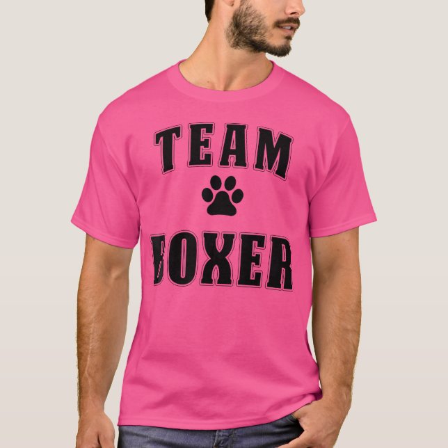 Team Boxer - Funny Boxer Shirt Gift For Boxer Love (Front)
