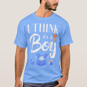 Team Boy Baby Shower Announcement Its A Boy Gender T-Shirt