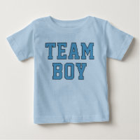 Team Boy Blue Baby Gender Reveal Party
