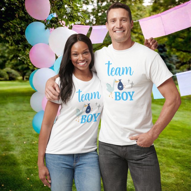 Team Boy Blue Gender Reveal Party Unisex T-Shirt (Team Boy Blue Gender Reveal Party Unisex T-Shirt
)