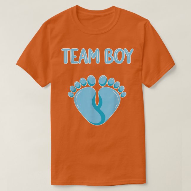 Team Boy Gender Reveal676 T-Shirt (Design Front)