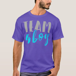 Team Boy Gender Reveal Baby Shower Merch T-Shirt