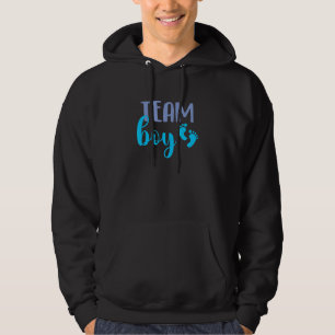 Team Boy - Gender Reveal Party Baby Shower Pregnan Hoodie