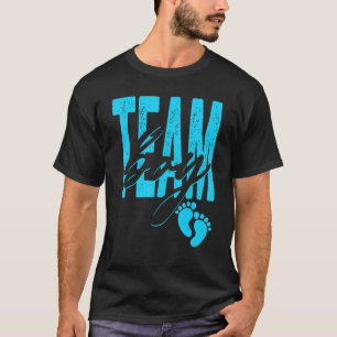 Team Boy Gender Reveal Party T-Shirt