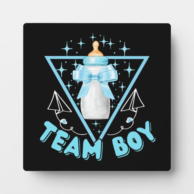 Team Boy Plaque (Front)