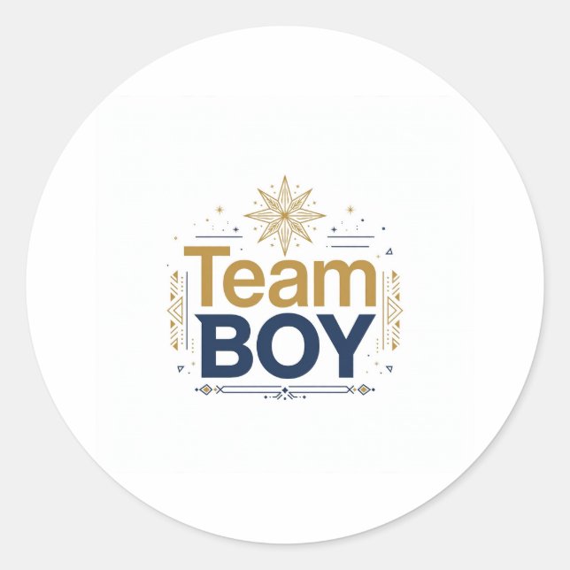 Team Boy Sticker (Front)