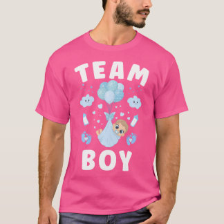 Team Boy Team Girl Baby Party Gender Reveal Announ T-Shirt