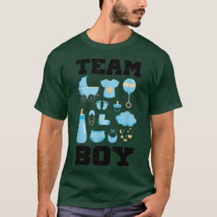 Team BoyGender Reveal Party Team Boy 651 T-Shirt