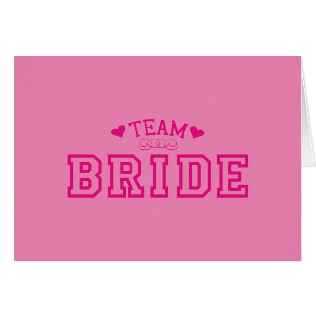 Team Bride (Front Horizontal)