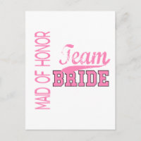 Team Bride 1 MAID OF HONOR