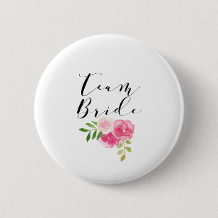 Team Bride 6 Cm Round Badge