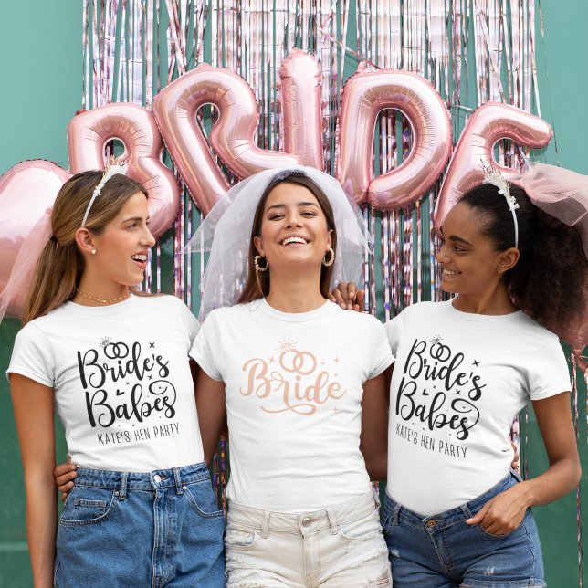 Team Bride Bachelorette Party T-Shirt (Creator Uploaded)