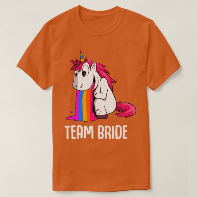 Team Bride Bachelorette Party  T-Shirt (Design Front)