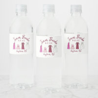 Team Bride Bridal Shower Bachelorette Party Gowns
