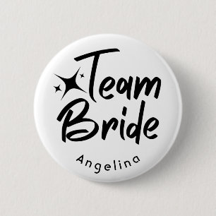 Team Bride Bridal Shower Button